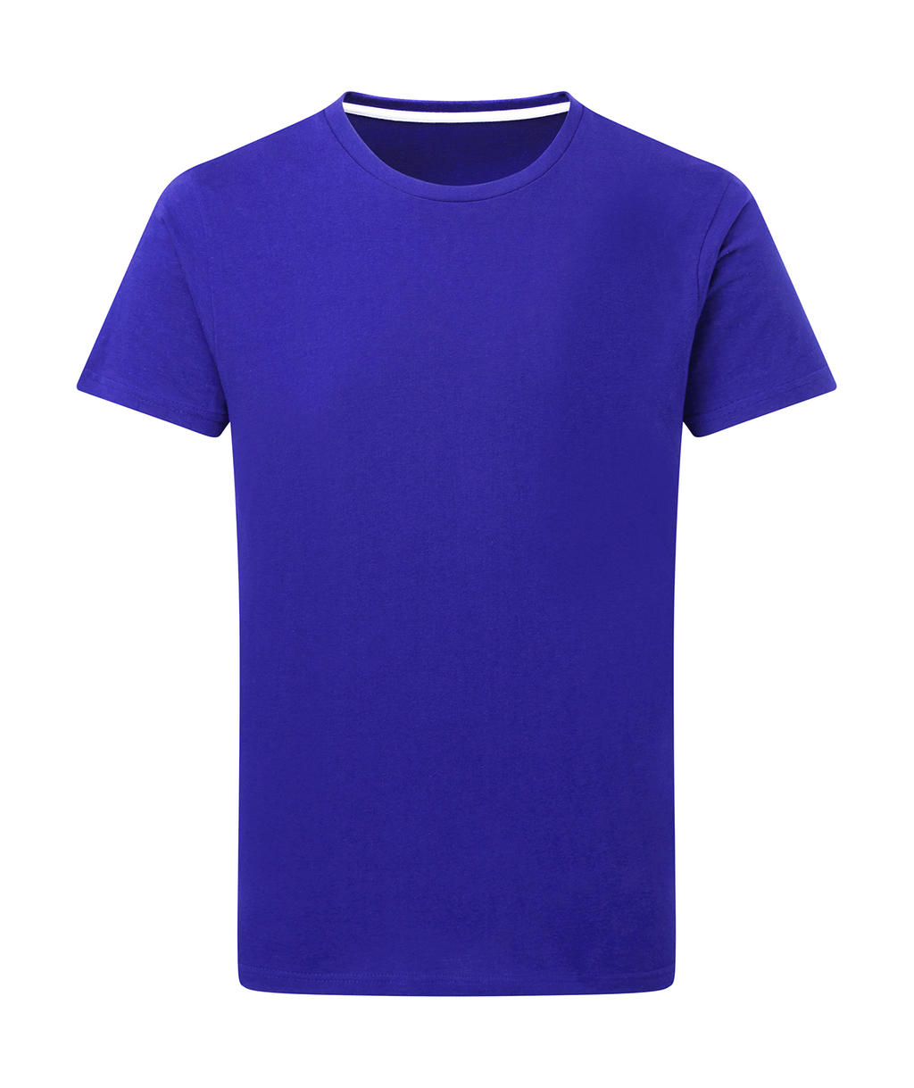 Dokonale potlačiteľné tričko bez štítku - royal blue