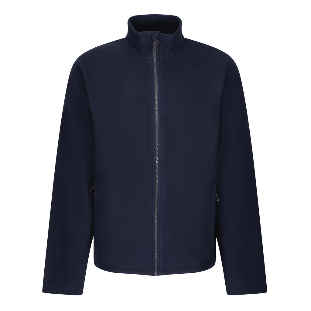 Honestly Made Recycled Full Zip Microfleece - navy