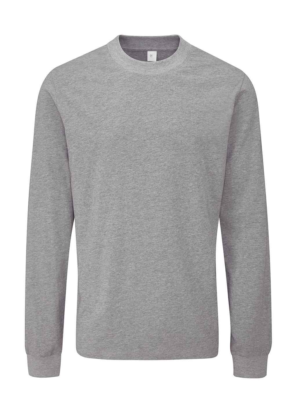 Hrubé tričko s dlhými rukávmi Essential - heather grey melange