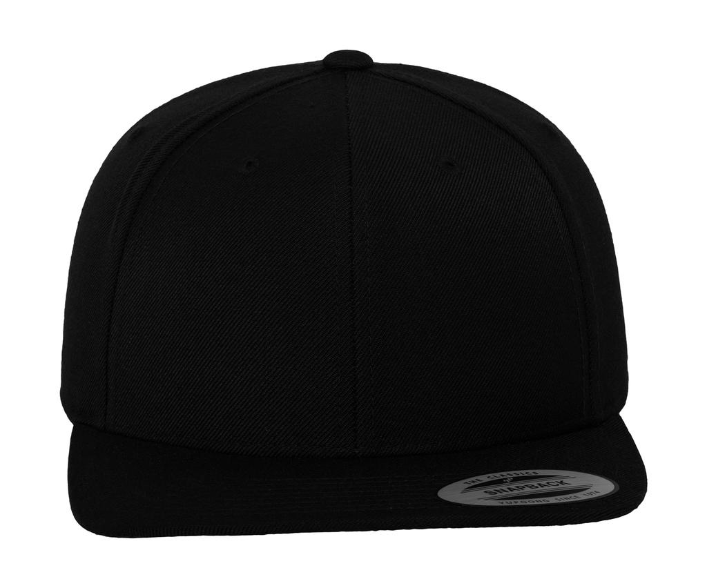 Klasická čiapka s plochým šiltom - black