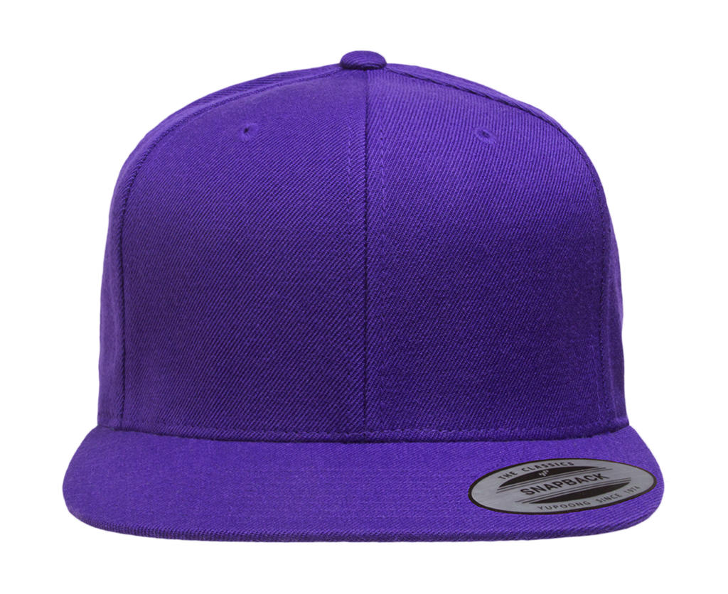 Klasická čiapka s plochým šiltom - purple