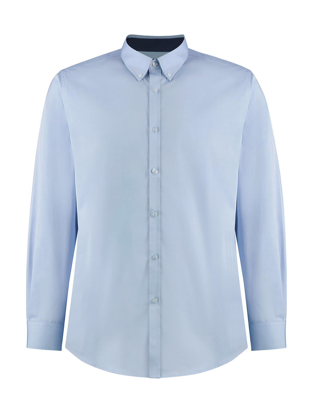 Košeľa Contrast Premium Oxford Button Down LS - light blue/navy