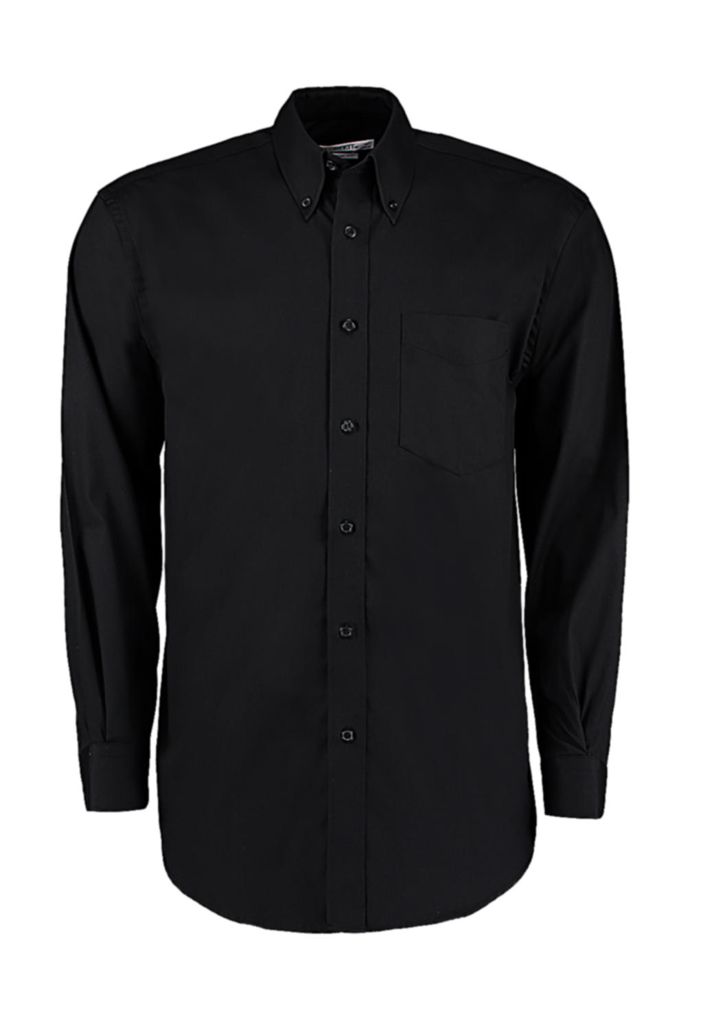 Košeľa Corporate Oxford s dlhými rukávmi - black