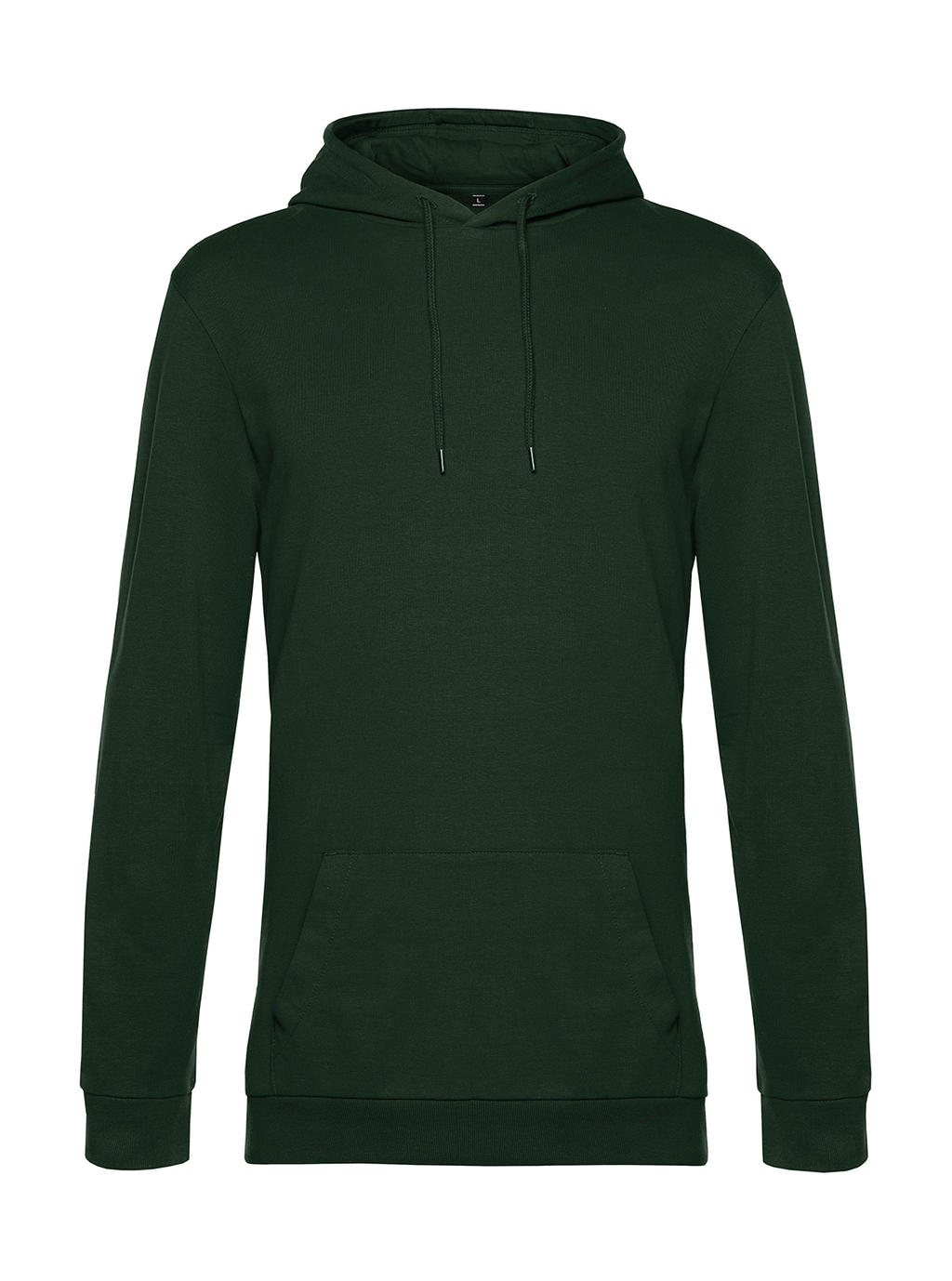 Mikina s kapucňou #Hoodie French Terry - forest green