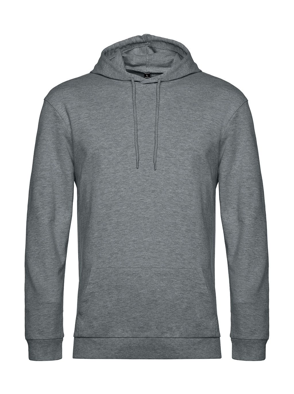 Mikina s kapucňou #Hoodie French Terry - heather mid grey