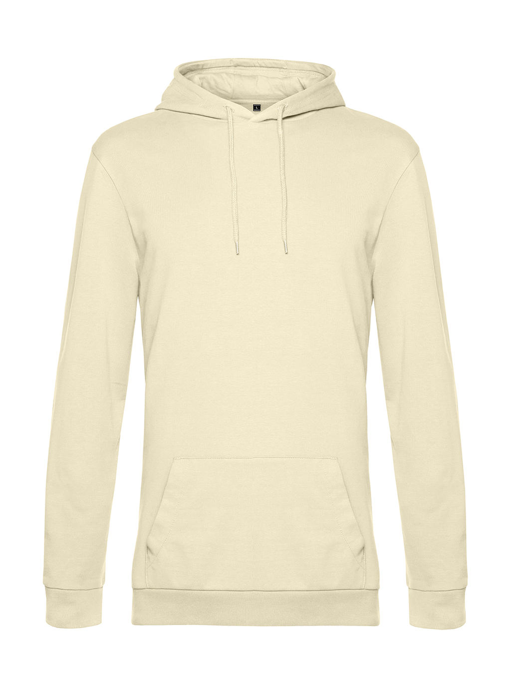 Mikina s kapucňou #Hoodie French Terry - pale yellow