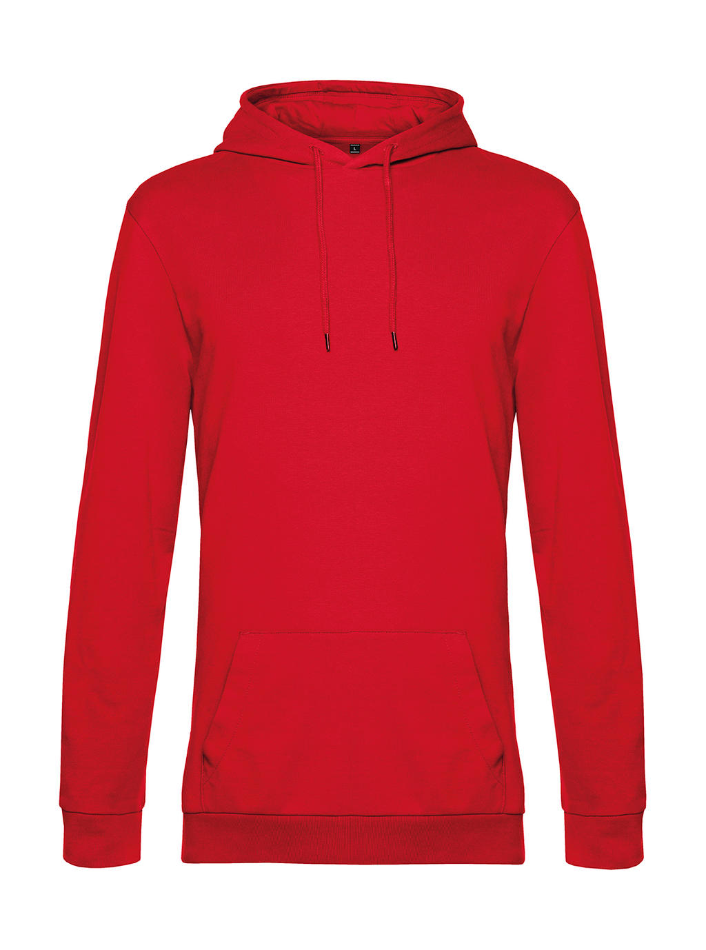 Mikina s kapucňou #Hoodie French Terry - red