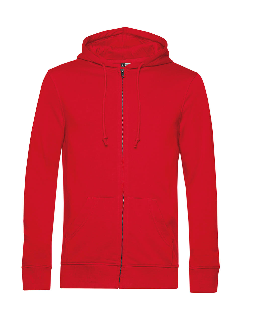Mikina Organic Inspire Zipped Hood - red