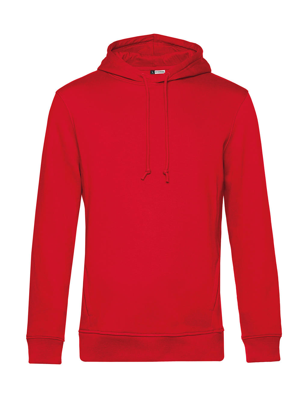 Mikina Organic Inspire Hooded - red