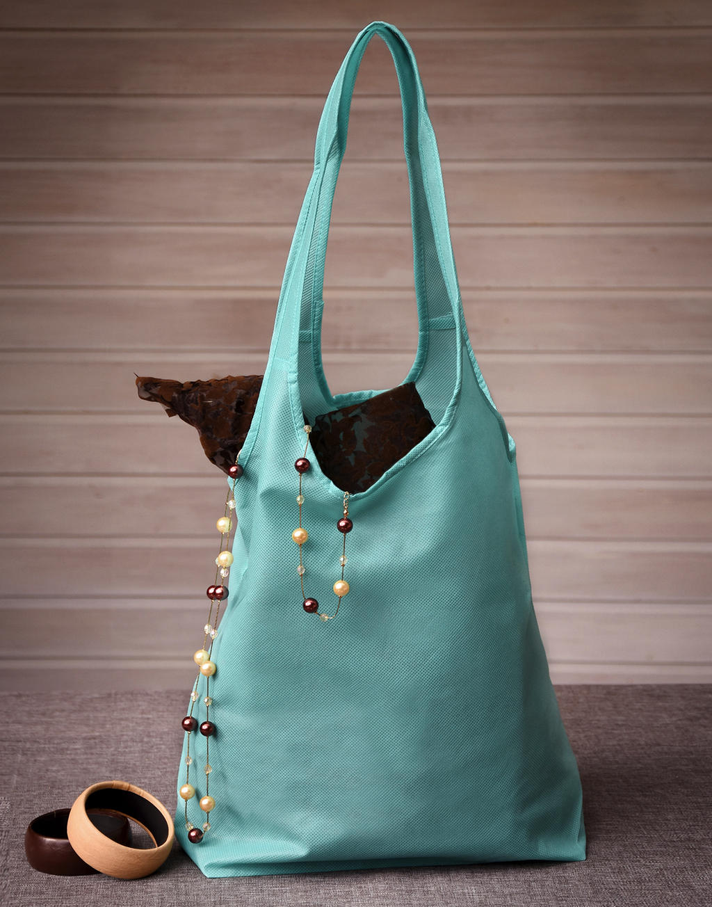 Moderná nákupná taška - dark blue