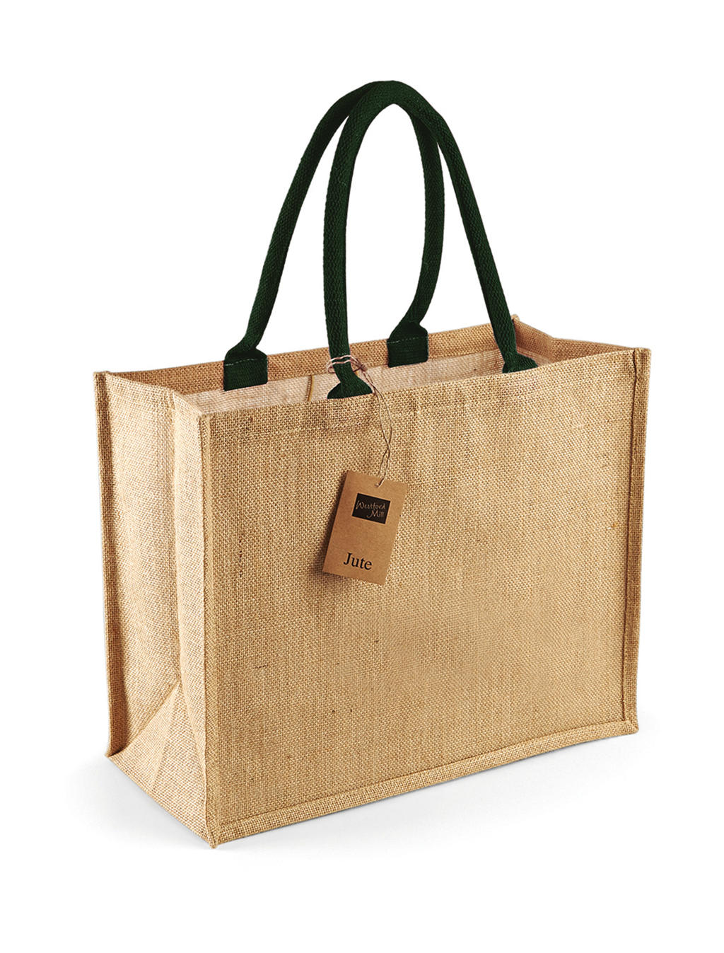 Nákupná taška Classic - natural/forest green