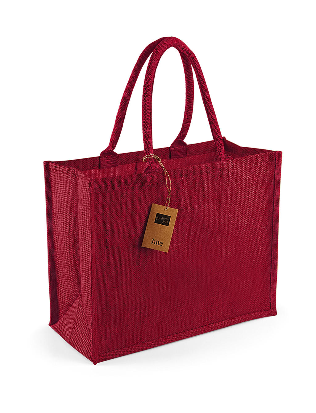 Nákupná taška Classic - red/red