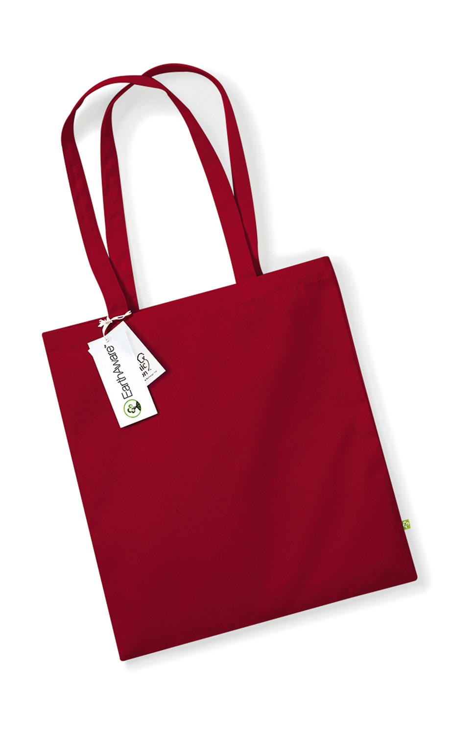 Organická taška EarthAware ™ pre život - classic red