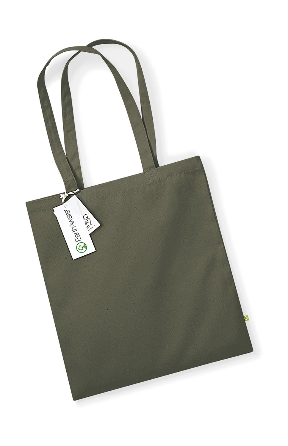 Organická taška EarthAware ™ pre život - olive green