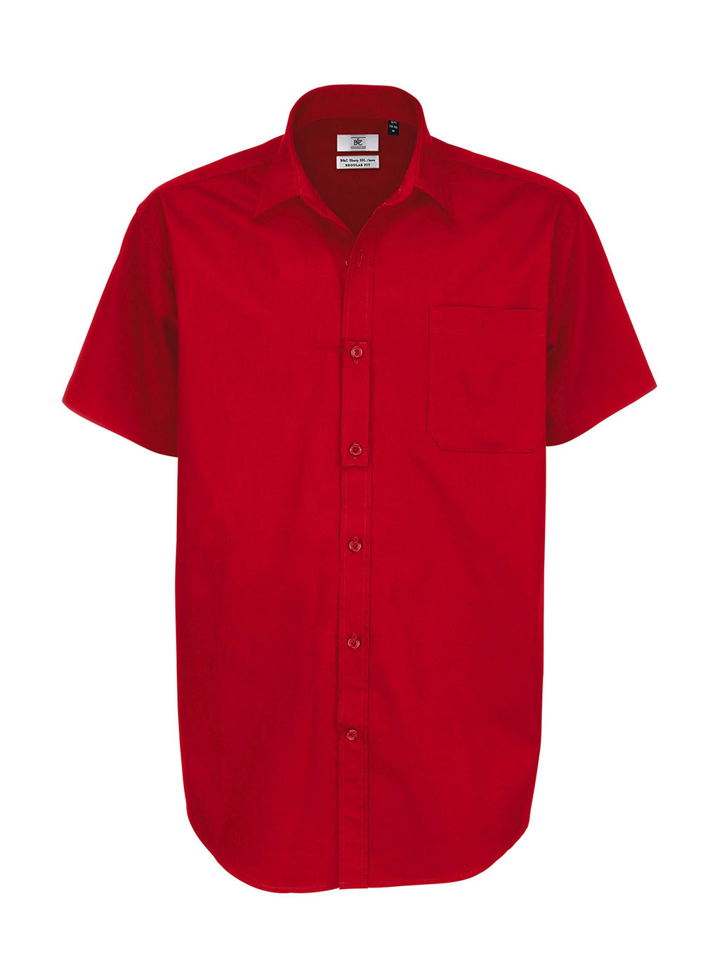 Pánska košeľa Sharp SSL/men Twill Shirt - deep red