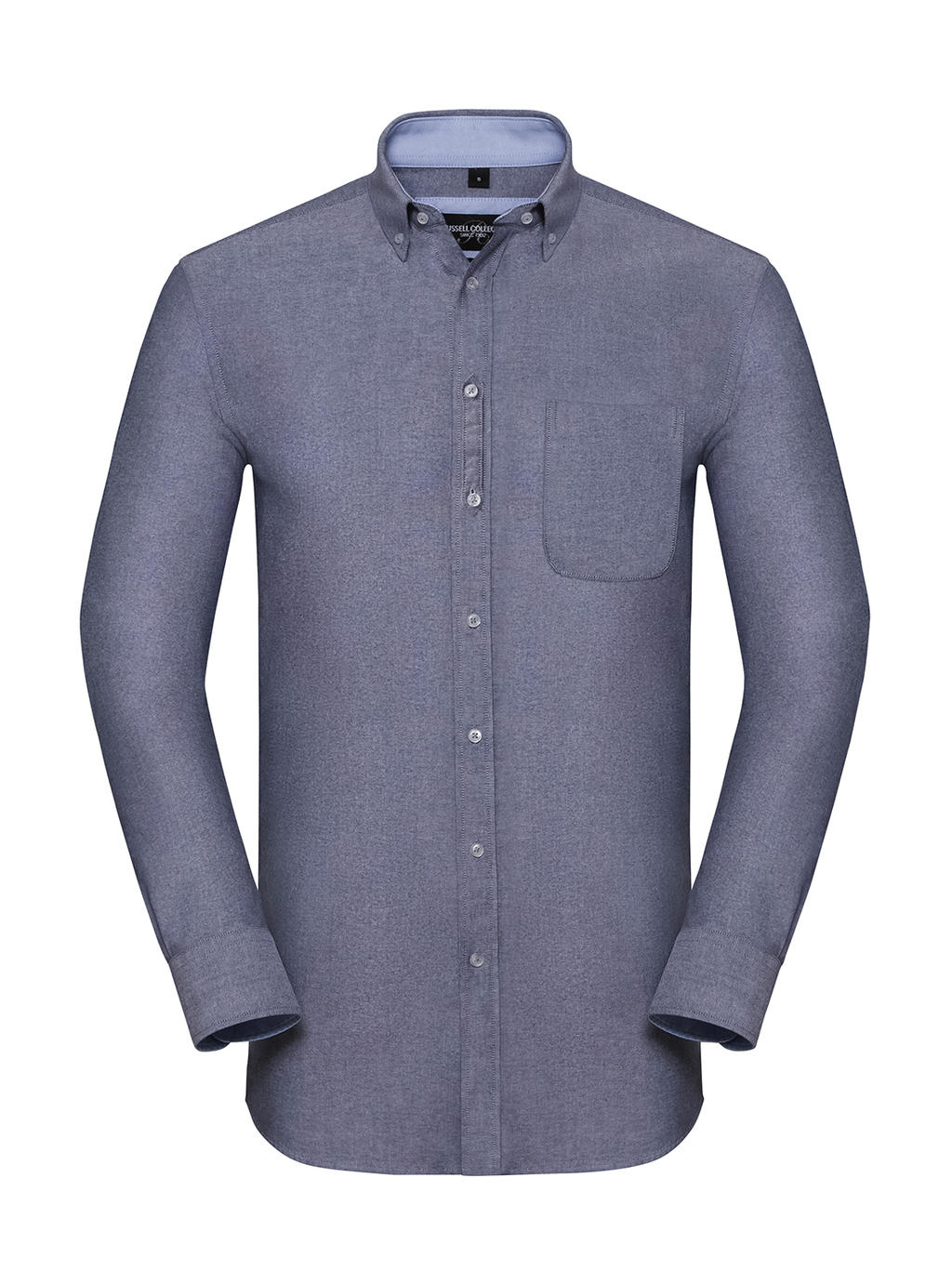 Pánska košeľa Tailored Washed Oxford Shirt - oxford navy/oxford blue