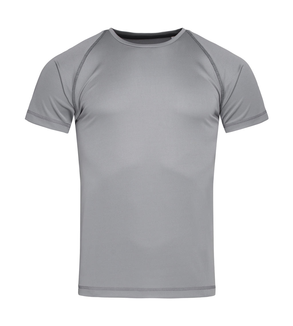 Pánske tričko Active 140 Team Raglan - silver grey