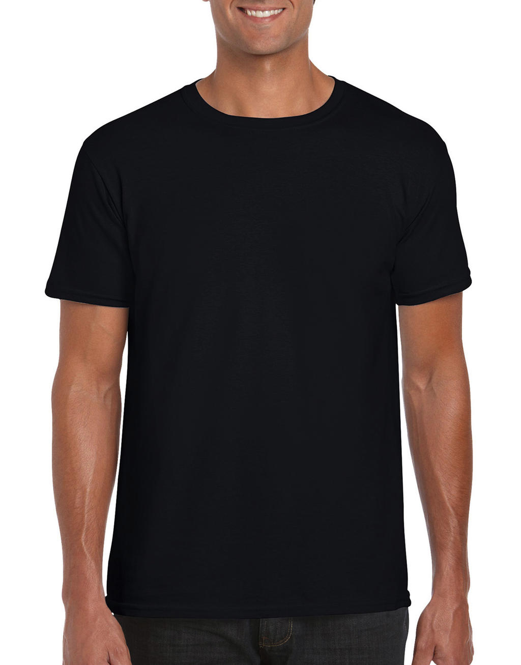 Pánske tričko Softstyle - black