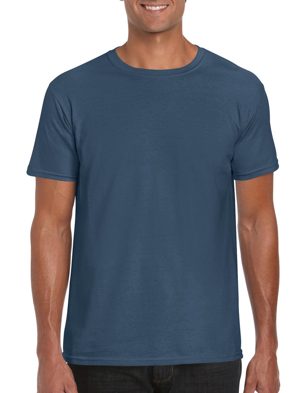 Pánske tričko Softstyle - indigo blue
