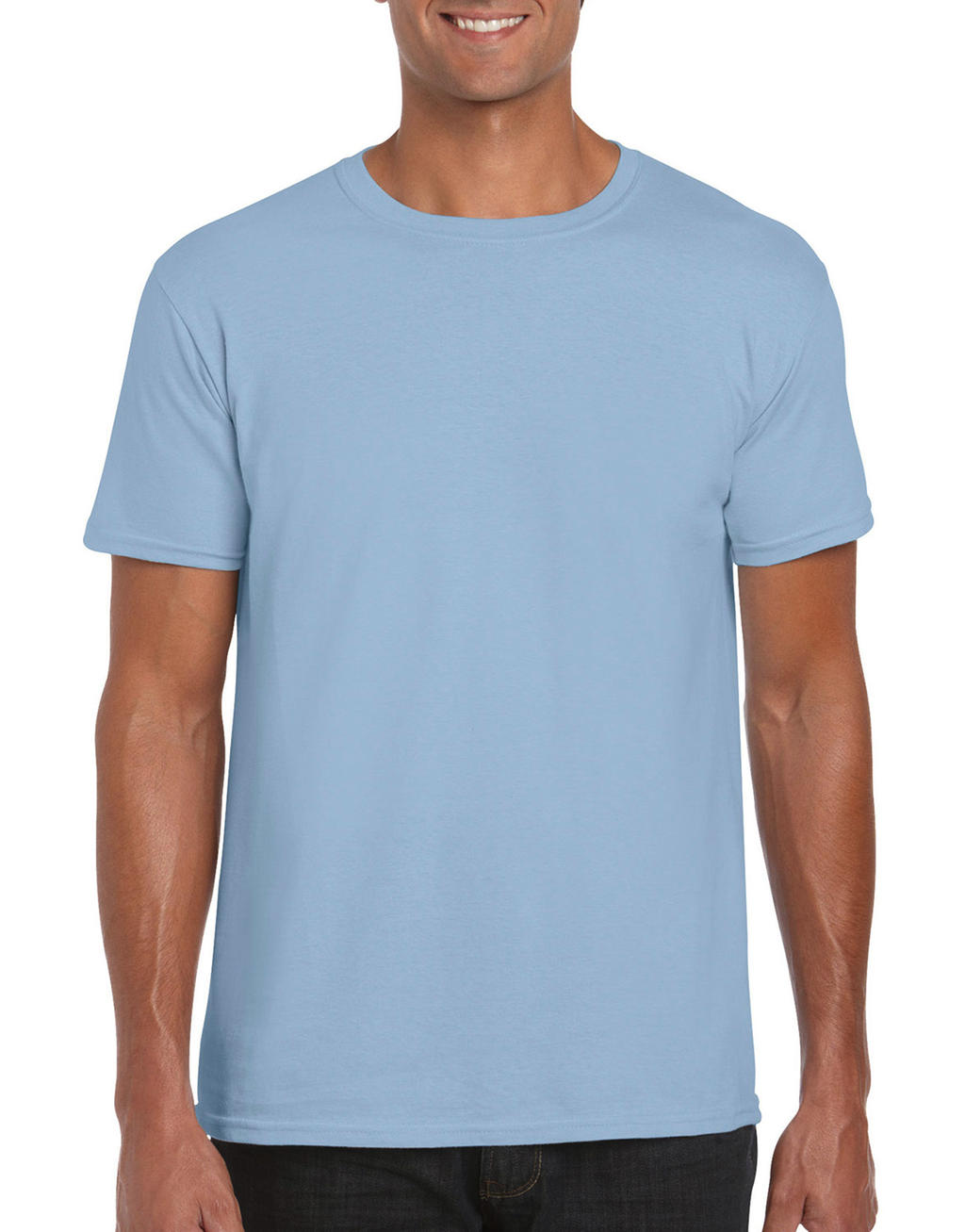 Pánske tričko Softstyle - light blue
