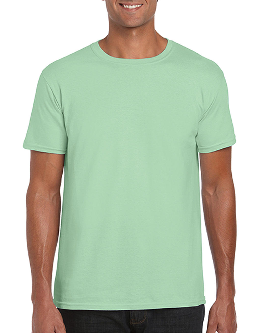 Pánske tričko Softstyle - mint green