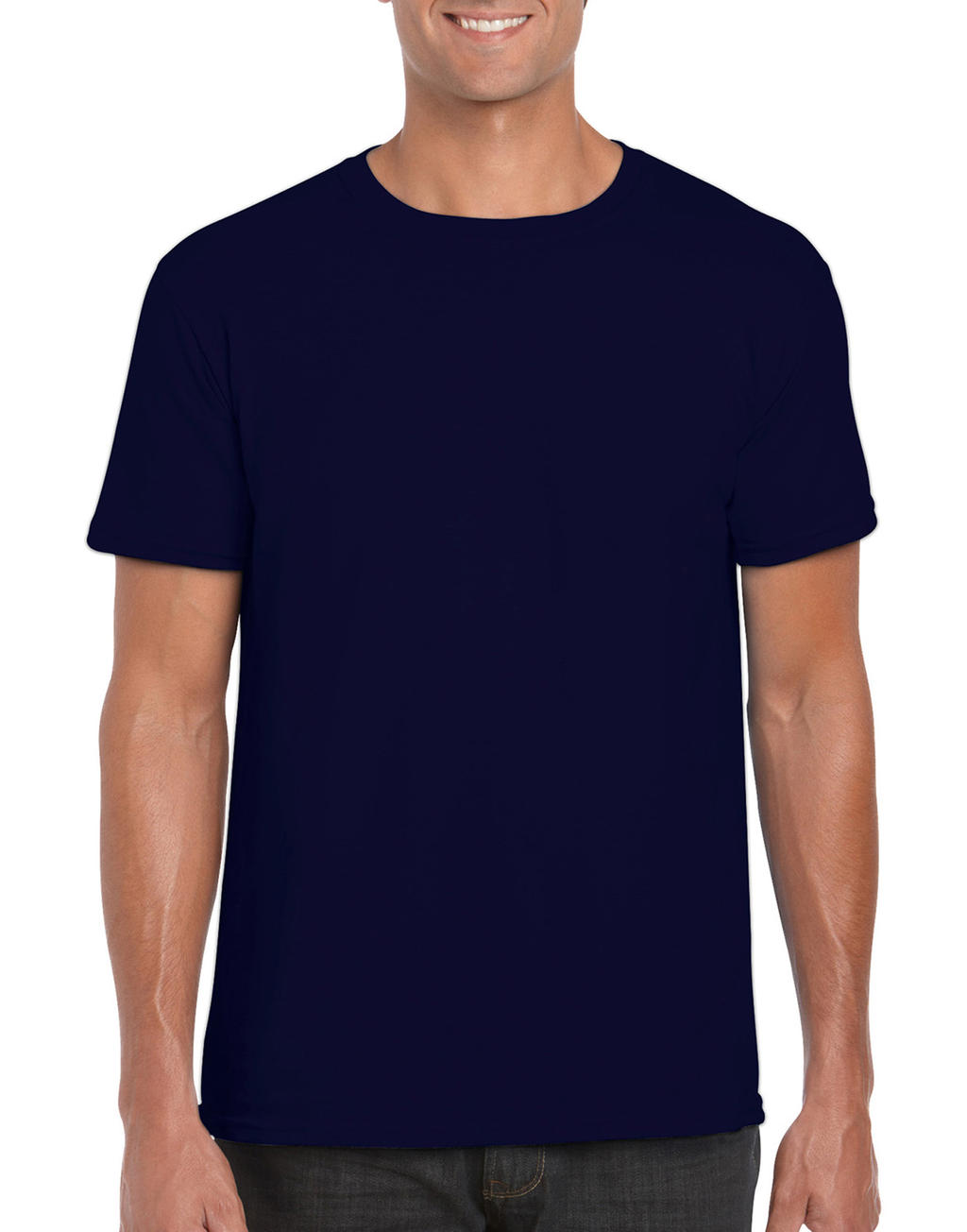 Pánske tričko Softstyle - navy