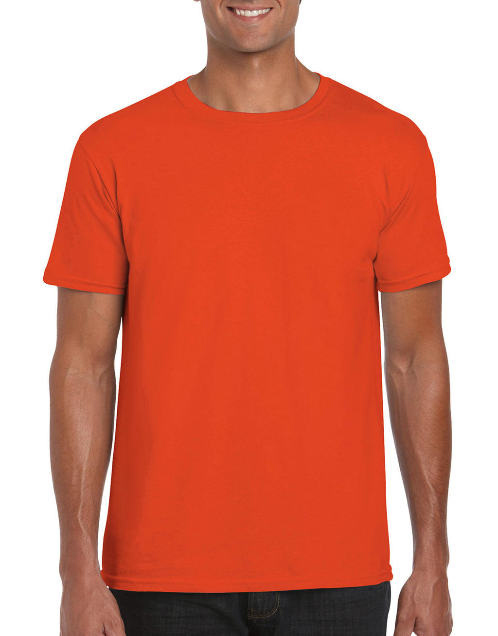 Pánske tričko Softstyle - orange