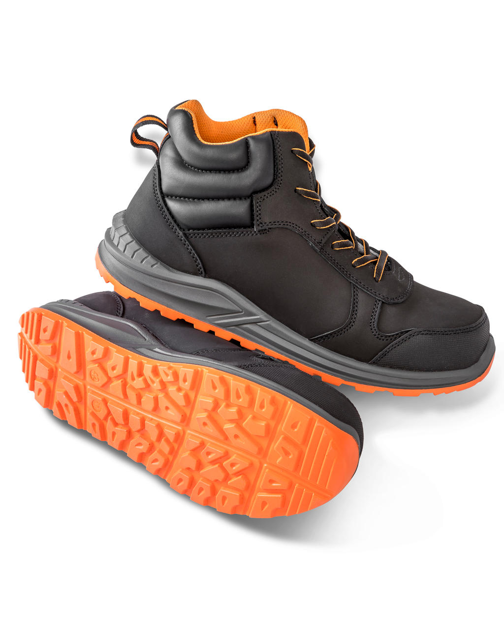 Pracovný obuv Stirling Safety Boot - black/grey/orange