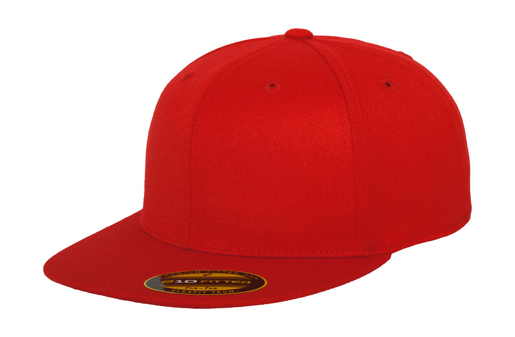 Premium 210 Fitted šiltovka - red