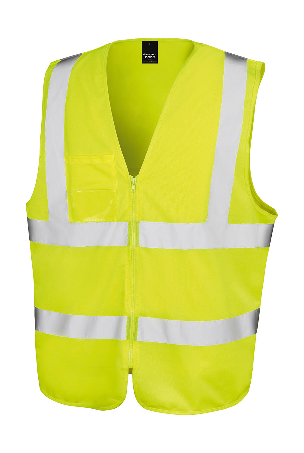 Reflexná vesta na zips Tabard - fluorescent yellow