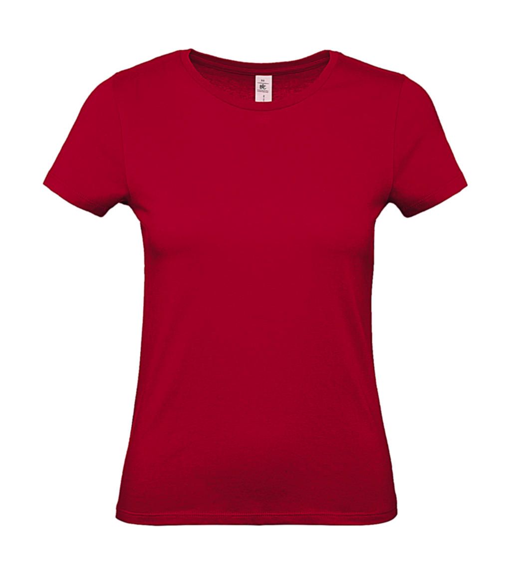 Dámske tričko #E150 - deep red