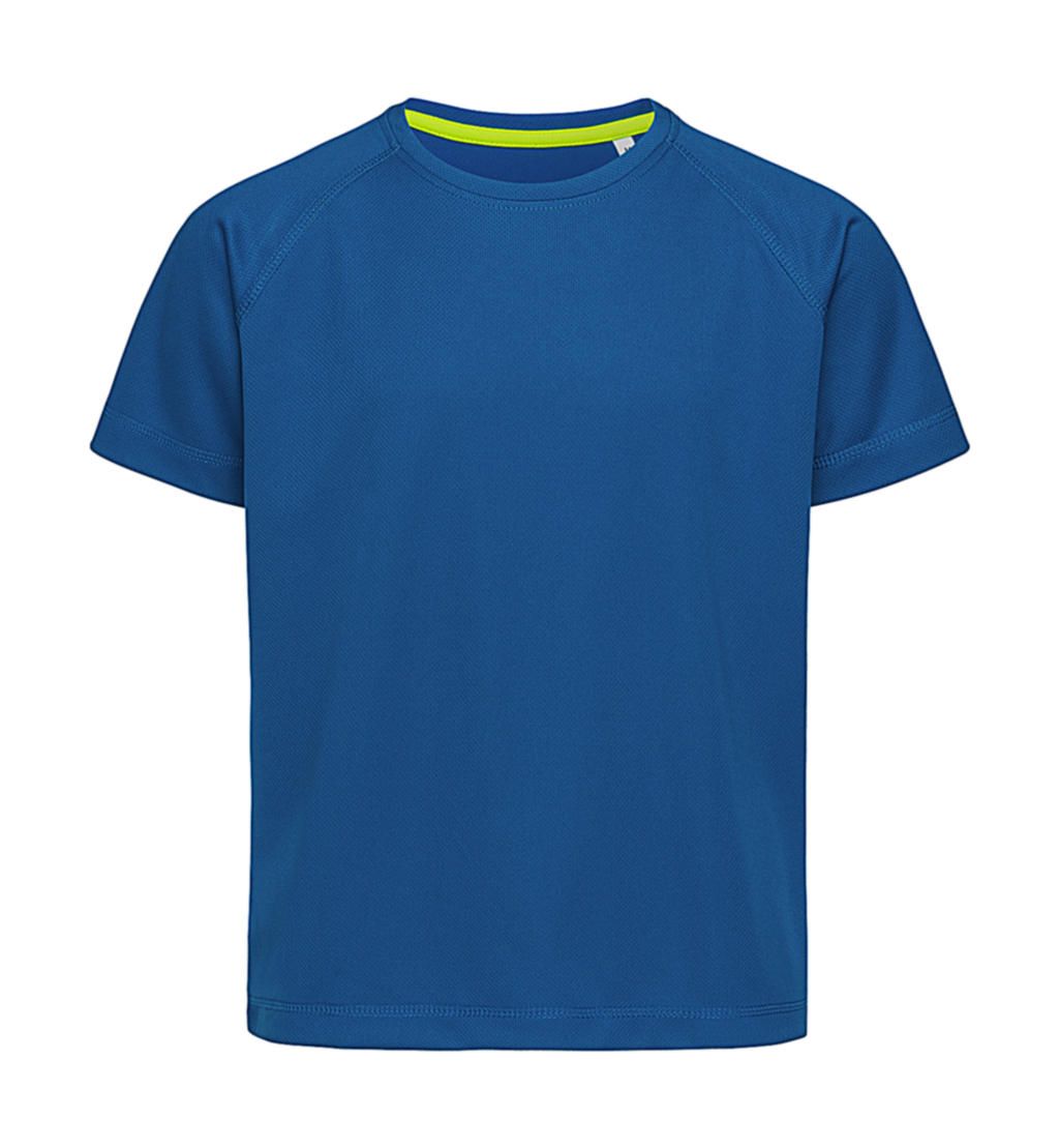 Detské tričko Active 140 Raglan - king blue