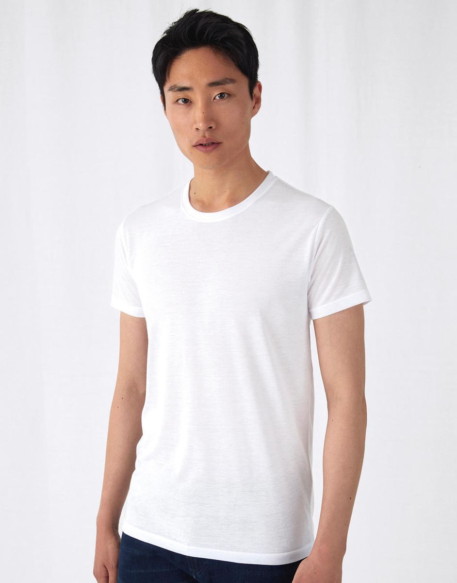 Pánske sublimačné tričko - white