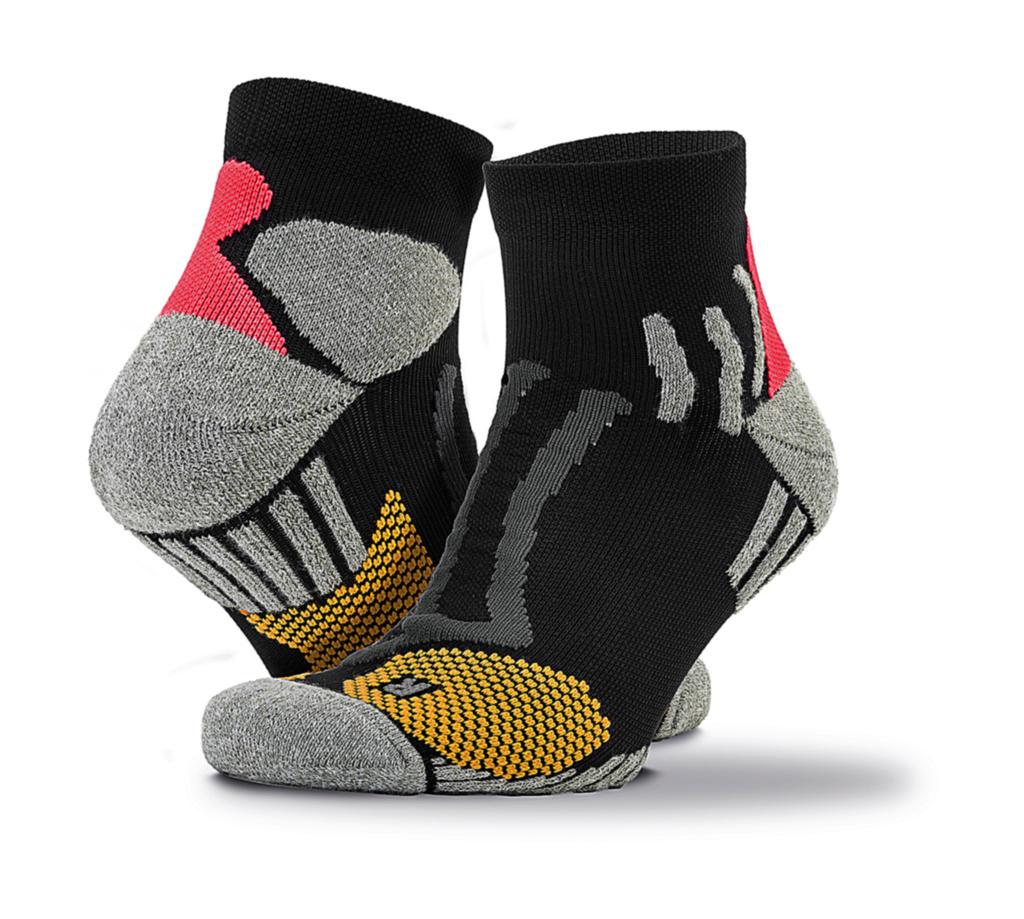 Športové ponožky Technical Compression - black