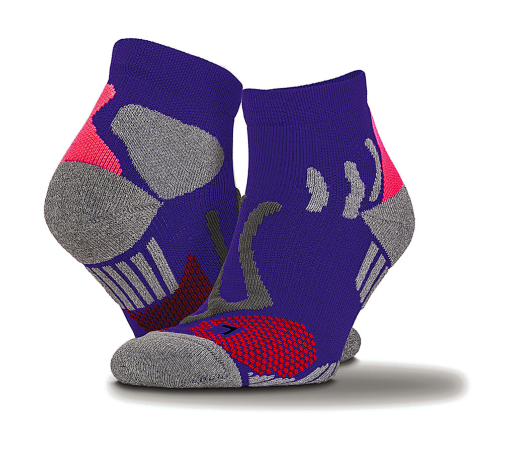Športové ponožky Technical Compression - purple
