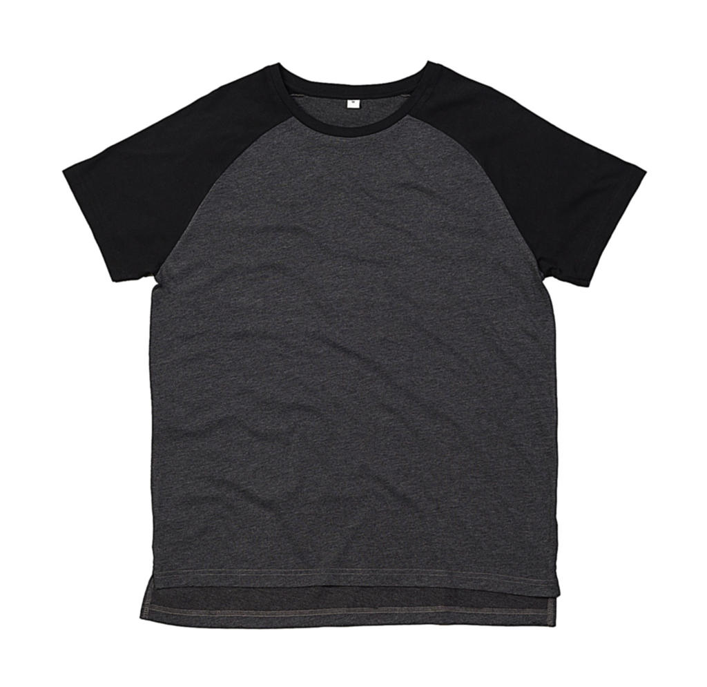 Superstar Baseball tričko s krátkymi rukávmi - charcoal grey melange/black