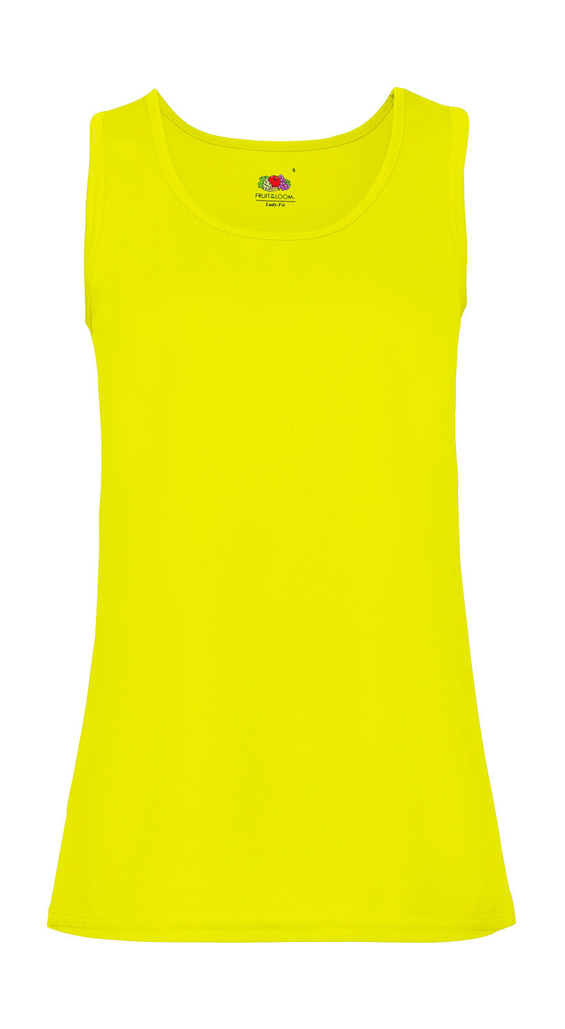 Tielko Lady-Fit Performance - bright yellow