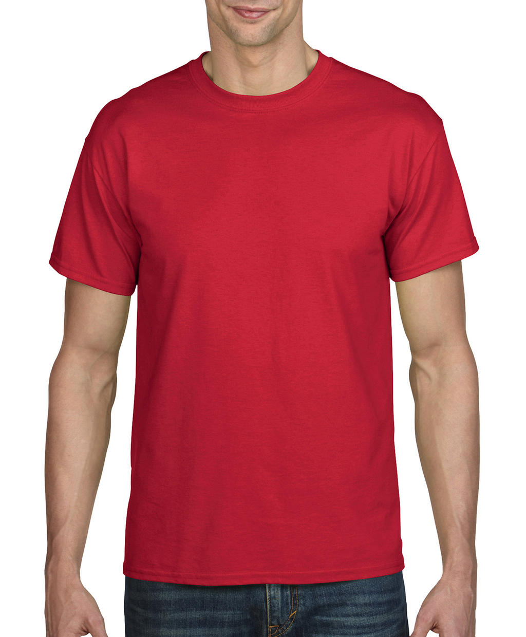 Pánske tričko DryBlend - red