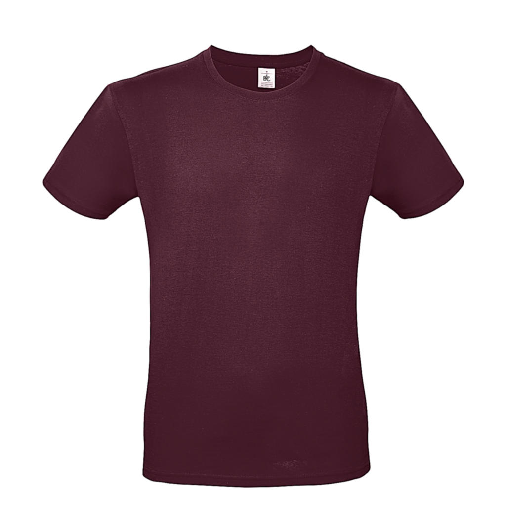 Tričko #E150 - burgundy