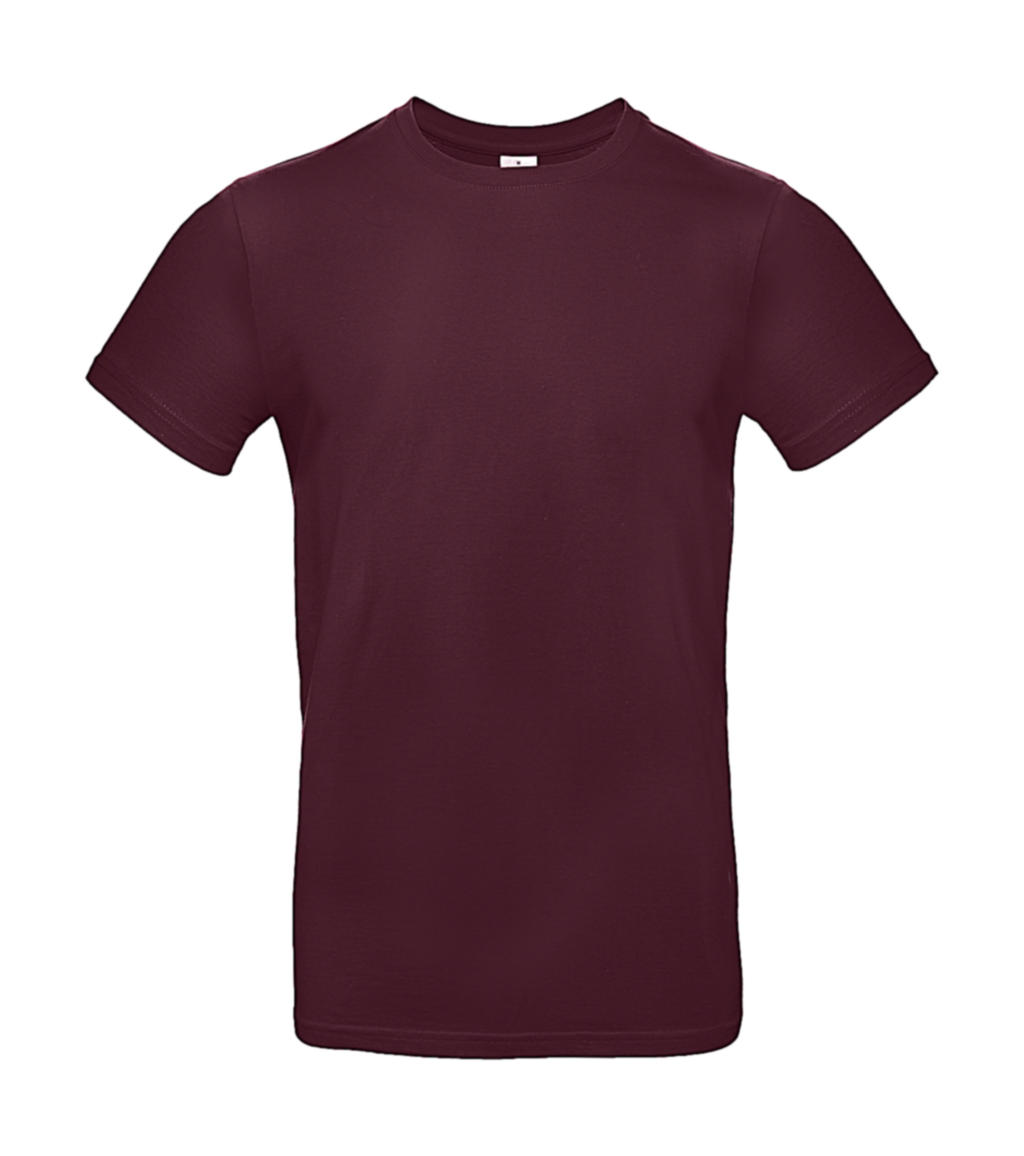 Tričko #E190 - burgundy