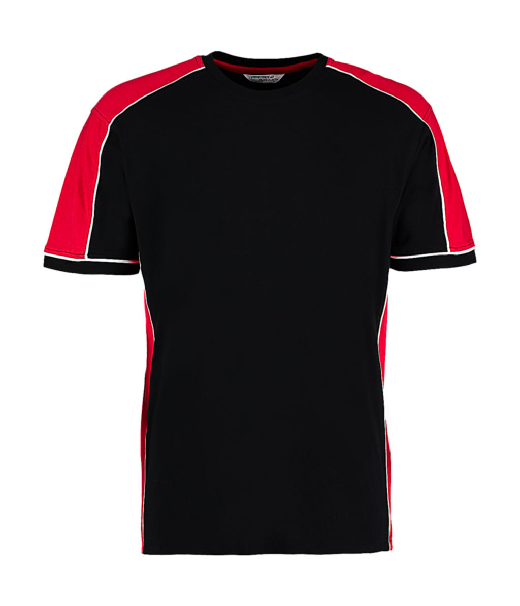 Tričko Estoril Formula Racing® - black/red/white