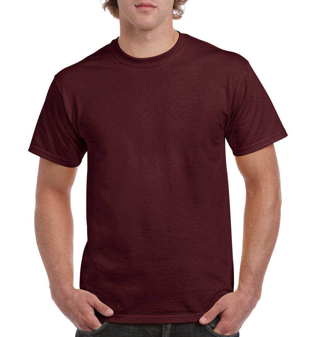 Pánske tričko Heavy Cotton - maroon