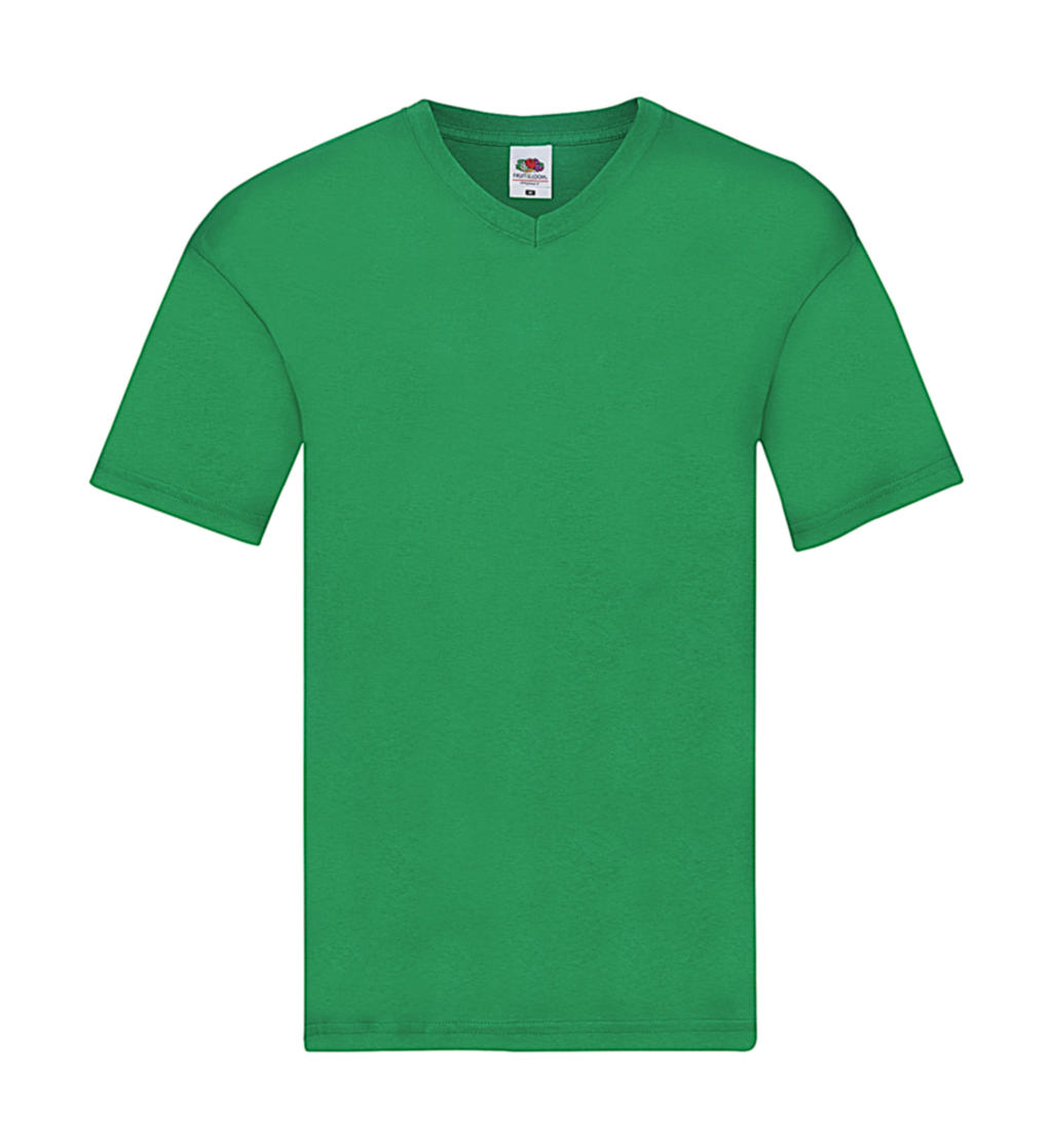 Tričko Original s V-výstrihom - kelly green