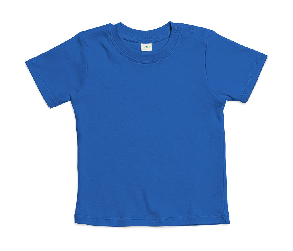 Tričko pre bábätká - cobalt blue organic