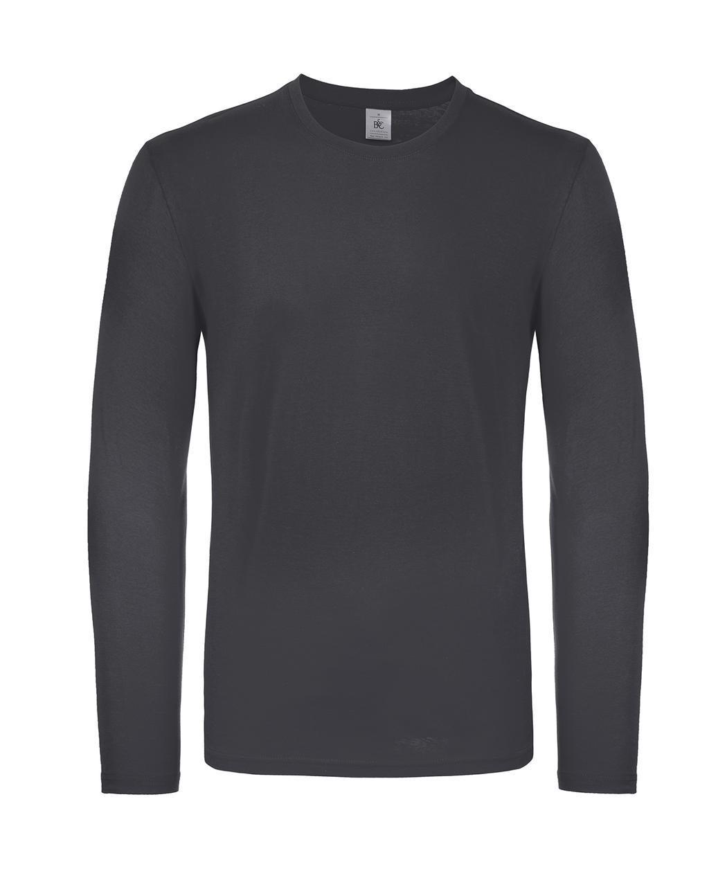 Tričko s dlhými rukávmi #E150 - dark grey