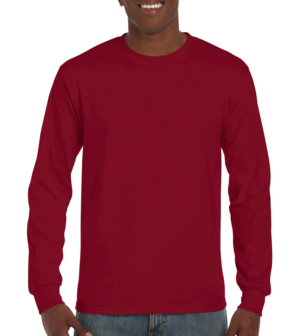 Ultra tričko s dlhými rukávmi - cardinal red