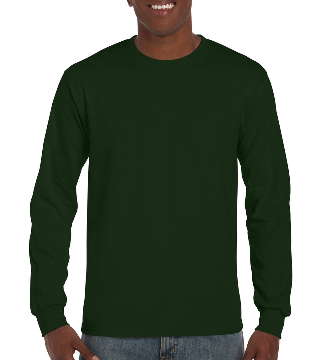 Ultra tričko s dlhými rukávmi - forest green