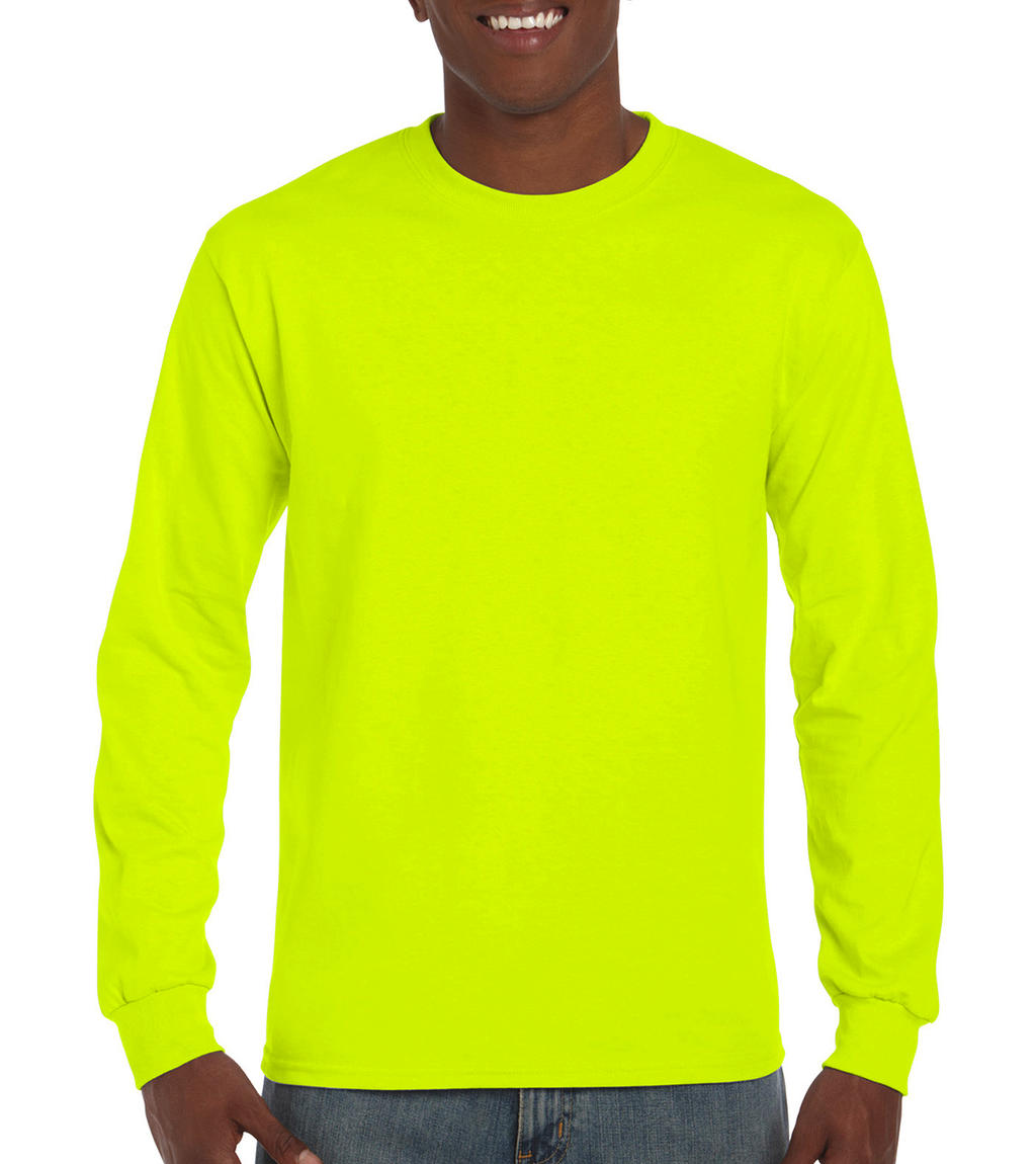 Ultra tričko s dlhými rukávmi - safety green