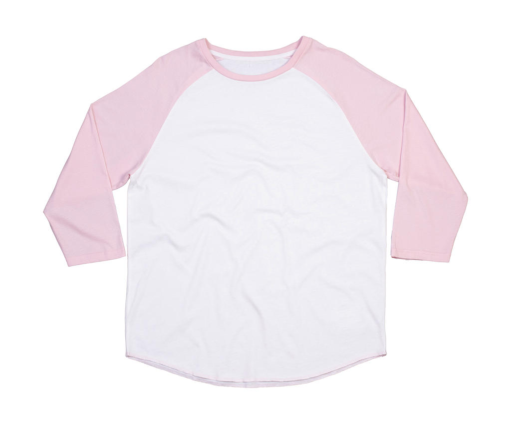 Tričko Superstar Baseball - pure white/soft pink