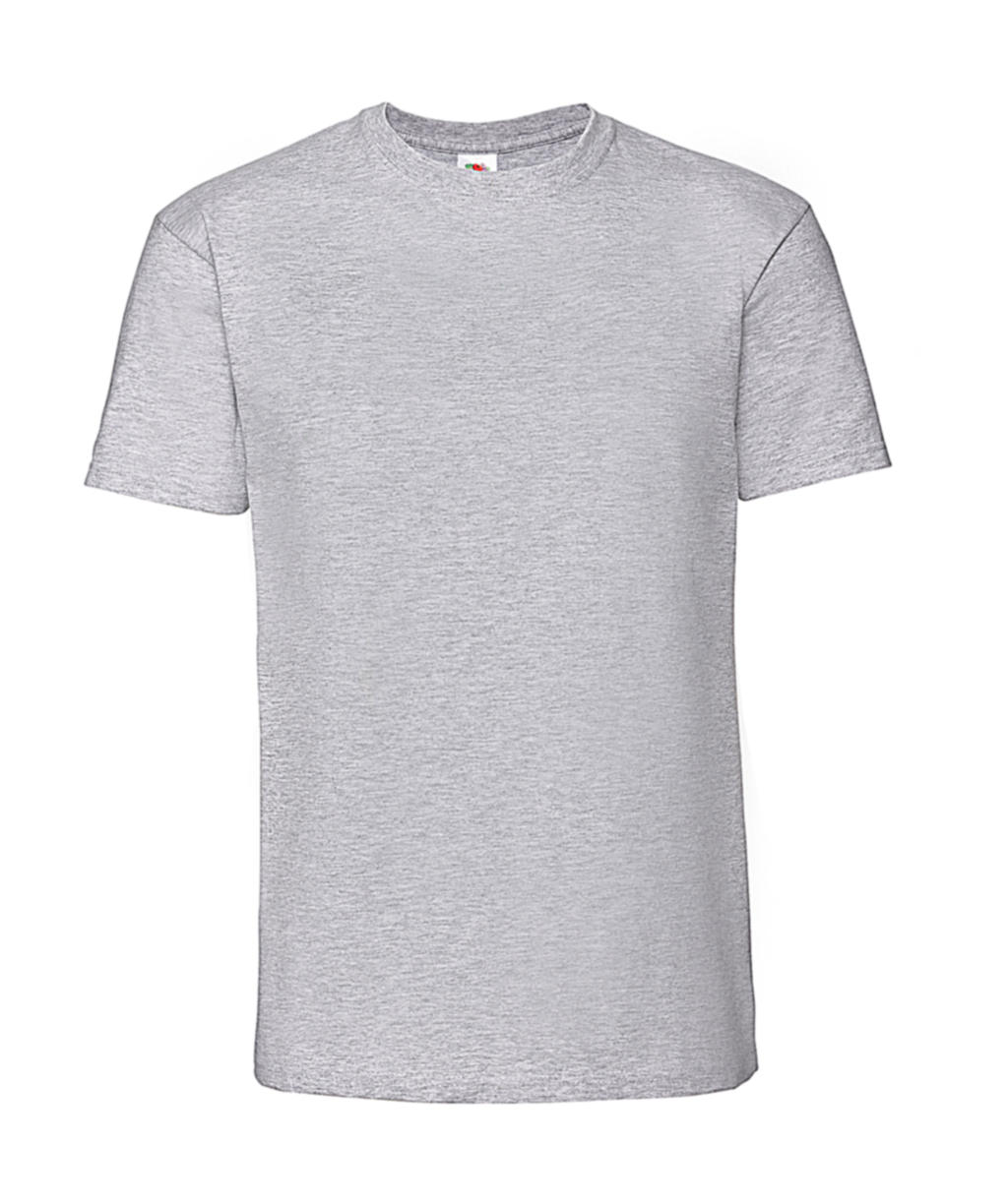 Tričko z prstencovej bavlny Iconic 195 Premium - heather grey